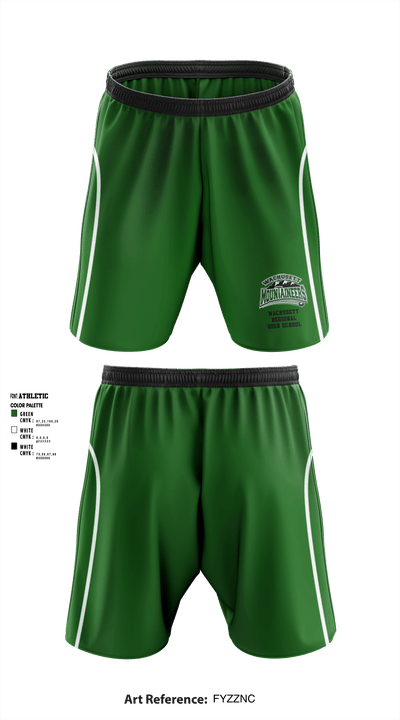 Wachusett Regional High School Ice Hockey 65785917 Athletic Shorts With Pockets - 1