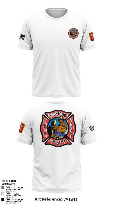 Engine Company 4 55189578 Short Sleeve Performance Shirt - 2