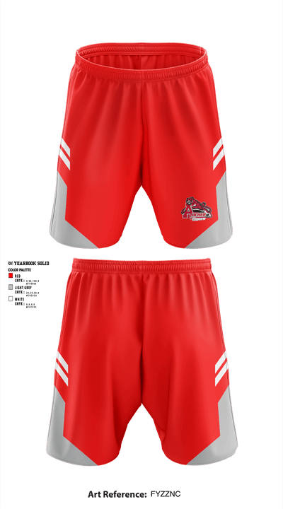 Archer High School Tennis 49257029 Athletic Shorts With Pockets - 1