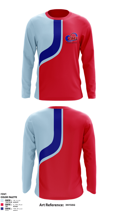 VMIVMI 5018873 Long Sleeve Performance Shirt - 1