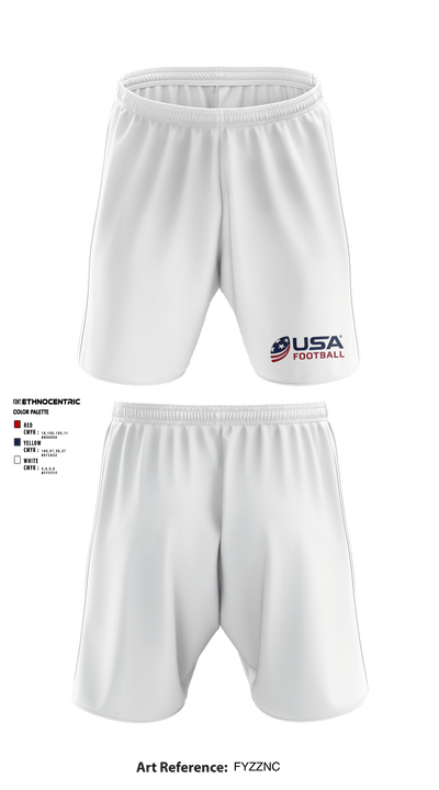 Copperas Chiefs 93621258 Athletic Shorts With Pockets - 10