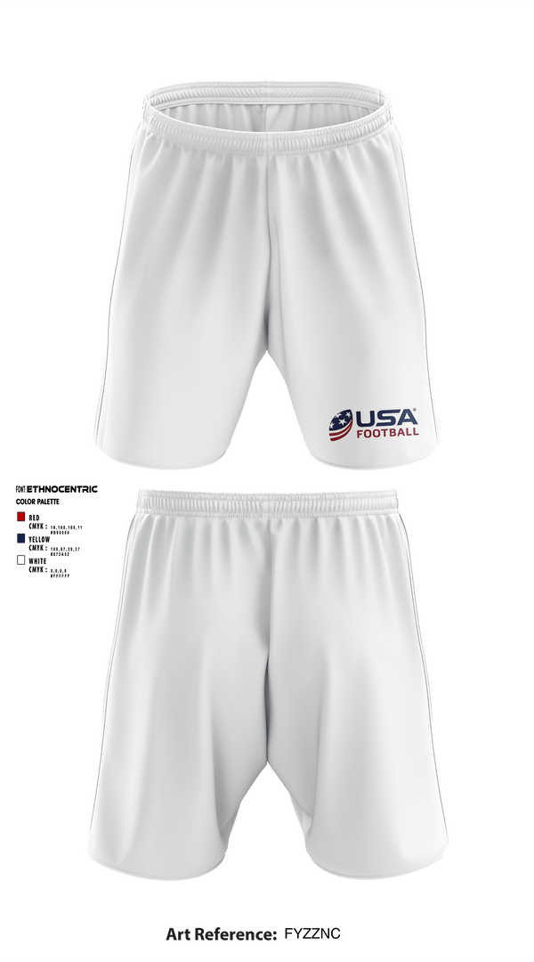 Athletic Shorts With Pockets, Copperas Chiefs, Football, Teamtime, Team time, sublimation, custom sports apparel, team uniforms, spirit wear, spiritwear, sports uniforms, custom shirts, team store, custom team store, fundraiser sports, apparel fundraiser