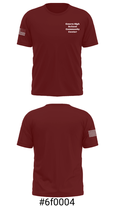 Emery High School Community Center 28050423 Short Sleeve Performance Shirt - 19