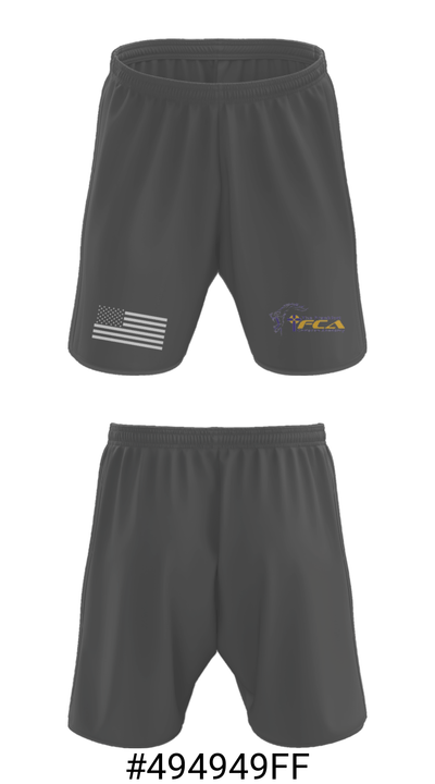 Frankfort Christian Academy Cross country 35161312 Athletic Shorts With Pockets - 22