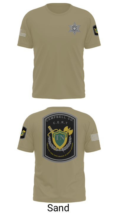 C.E.R.T. 35193736 Short Sleeve Performance Shirt - 36