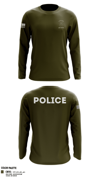 Long Sleeve Performance Shirt, SFS, Air Force, Teamtime, Team time, sublimation, custom sports apparel, team uniforms, spirit wear, spiritwear, sports uniforms, custom shirts, team store, custom team store, fundraiser sports, apparel fundraiser