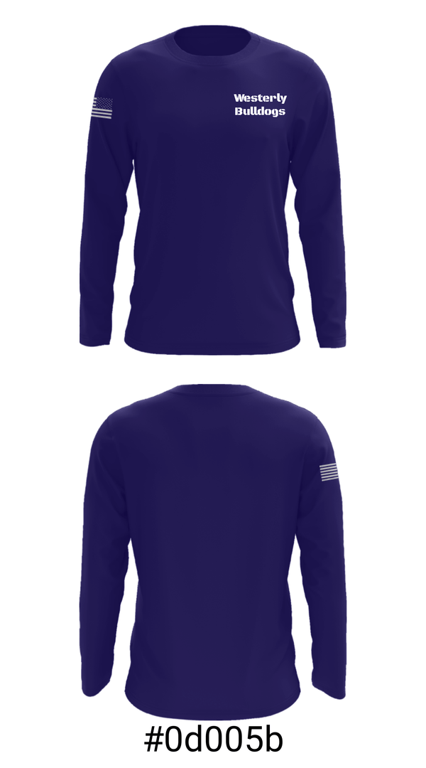 Long Sleeve Performance Shirt, Westerly Bulldogs, Men's Basketball, Teamtime, Team time, sublimation, custom sports apparel, team uniforms, spirit wear, spiritwear, sports uniforms, custom shirts, team store, custom team store, fundraiser sports, apparel fundraiser