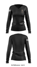 Dirty Hogs 22986191 Women's Long Sleeve V-neck Shirt - 1