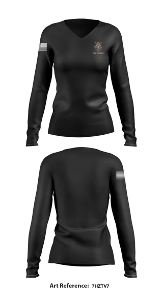 Women's Long Sleeve Vneck Shirt, , Army, Teamtime, Team time, sublimation, custom sports apparel, team uniforms, spirit wear, spiritwear, sports uniforms, custom shirts, team store, custom team store, fundraiser sports, apparel fundraiser