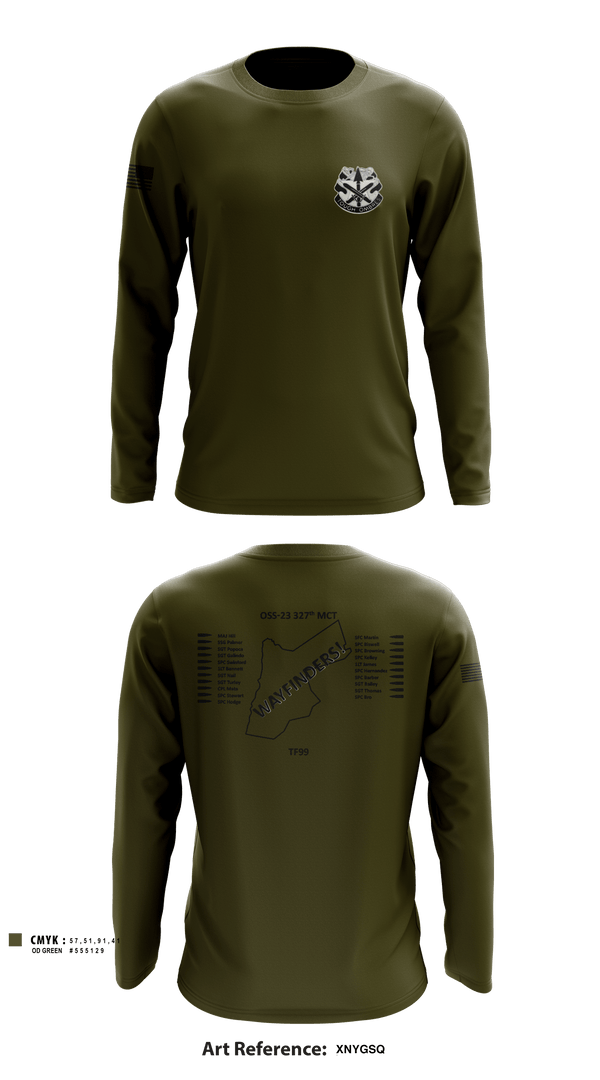 Long Sleeve Performance Shirt, , Army, Teamtime, Team time, sublimation, custom sports apparel, team uniforms, spirit wear, spiritwear, sports uniforms, custom shirts, team store, custom team store, fundraiser sports, apparel fundraiser