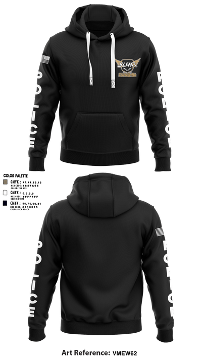 POLICE 14188182 Hoodie - 3