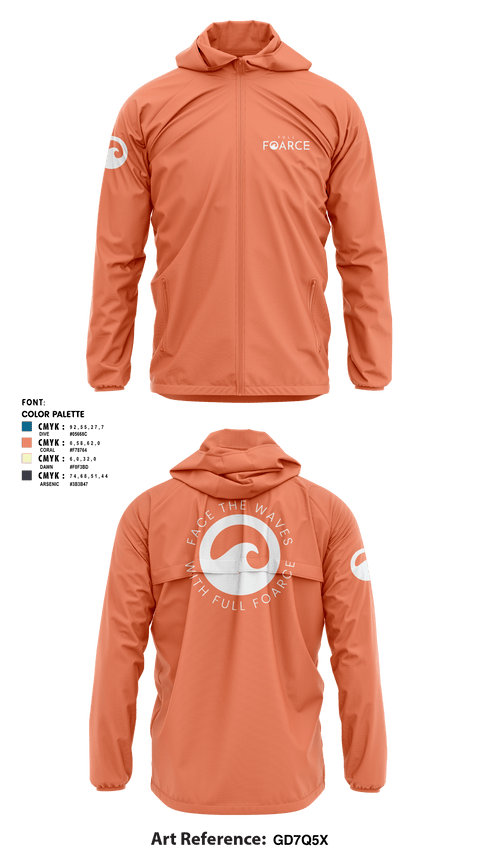 Windbreaker, Full Foarce, Spirit Store, Teamtime, Team time, sublimation, custom sports apparel, team uniforms, spirit wear, spiritwear, sports uniforms, custom shirts, team store, custom team store, fundraiser sports, apparel fundraiser