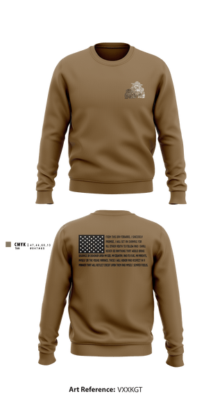 Crew Neck Sweatshirt, , Marines, Teamtime, Team time, sublimation, custom sports apparel, team uniforms, spirit wear, spiritwear, sports uniforms, custom shirts, team store, custom team store, fundraiser sports, apparel fundraiser
