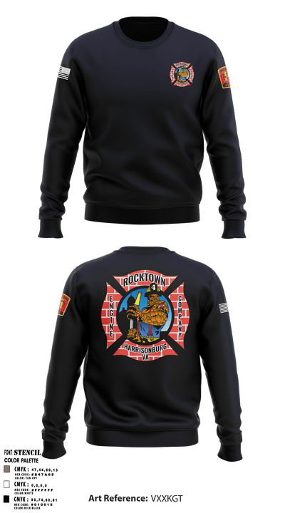 Engine Company 4 55189578 Crew Neck Sweatshirt - 3