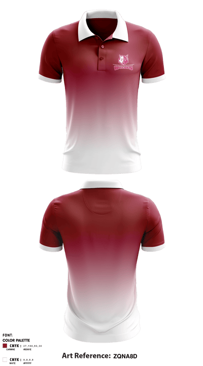 Perspectives IIT Math & Science Academy High School Volleyball 92346681 Short Sleeve Performance Polo - 1