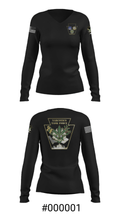 Narcotics 93431812 Women's Long Sleeve V-neck Shirt - 37