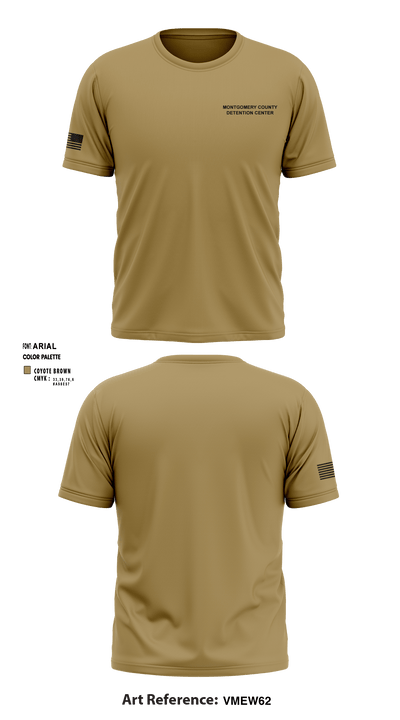Montgomery County Detention Center 84583127 Short Sleeve Performance Shirt - 3
