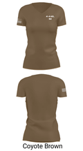 4-4 AB, S4 38359705 Women's Short Sleeve V-neck Shirt - 20