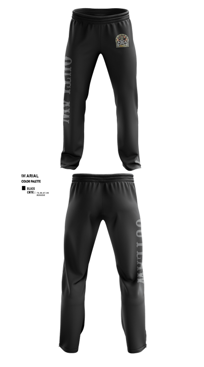 Delta Company "Outlaws" 47733508 Sweatpants - 1