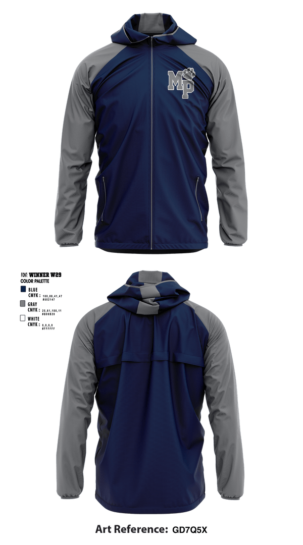 Windbreaker, Moss Point Athletics, Spirit Store, Teamtime, Team time, sublimation, custom sports apparel, team uniforms, spirit wear, spiritwear, sports uniforms, custom shirts, team store, custom team store, fundraiser sports, apparel fundraiser