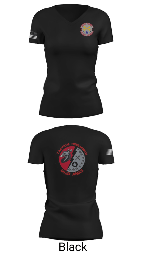 Women's Short Sleeve Vneck Shirt, , Air Force, Teamtime, Team time, sublimation, custom sports apparel, team uniforms, spirit wear, spiritwear, sports uniforms, custom shirts, team store, custom team store, fundraiser sports, apparel fundraiser