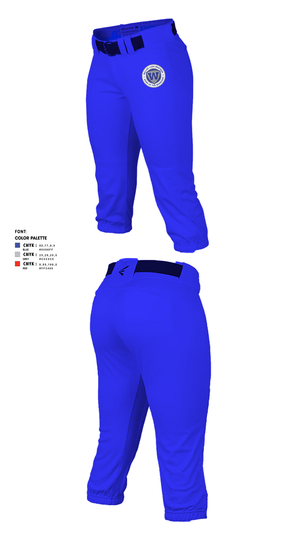Softball Pants, Walled Lake Western High School Softball, Softball, Teamtime, Team time, sublimation, custom sports apparel, team uniforms, spirit wear, spiritwear, sports uniforms, custom shirts, team store, custom team store, fundraiser sports, apparel fundraiser