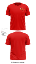 Copperas Chiefs 93621258 Short Sleeve Performance Shirt - 27