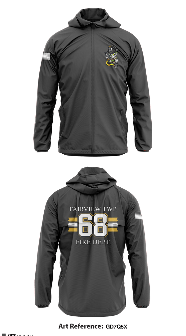Windbreaker, , Fire Department, Teamtime, Team time, sublimation, custom sports apparel, team uniforms, spirit wear, spiritwear, sports uniforms, custom shirts, team store, custom team store, fundraiser sports, apparel fundraiser