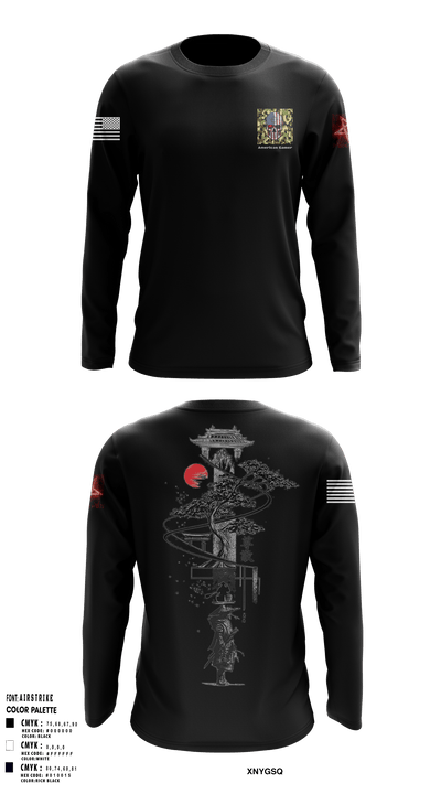 American Gamer 48136507 Long Sleeve Performance Shirt - 1