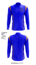 Columbus High School Basketball 56435537 Quarter Zip Jacket - 1