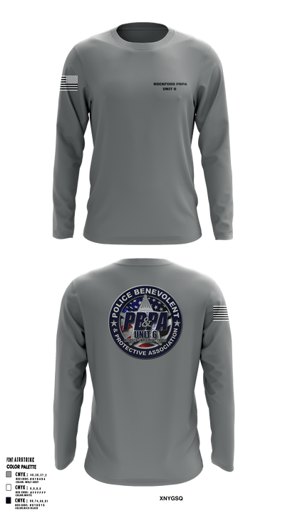 PBPA Unit 6 40952871 Long Sleeve Performance Shirt - 4