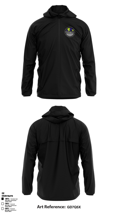 Windbreaker, The Hoop Vibe, Men's Basketball, Teamtime, Team time, sublimation, custom sports apparel, team uniforms, spirit wear, spiritwear, sports uniforms, custom shirts, team store, custom team store, fundraiser sports, apparel fundraiser