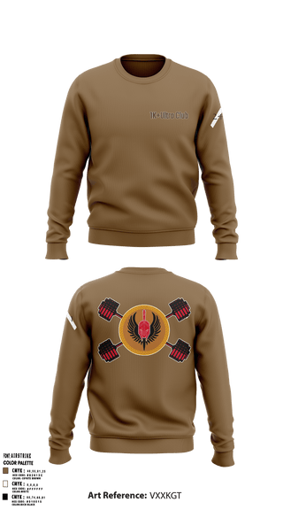 Crew Neck Sweatshirt, 1K+ Ultra Club, Air Force, Teamtime, Team time, sublimation, custom sports apparel, team uniforms, spirit wear, spiritwear, sports uniforms, custom shirts, team store, custom team store, fundraiser sports, apparel fundraiser