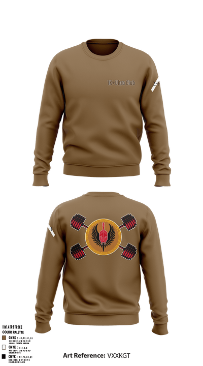 1K+ Ultra Club 51980552 Crew Neck Sweatshirt - 2