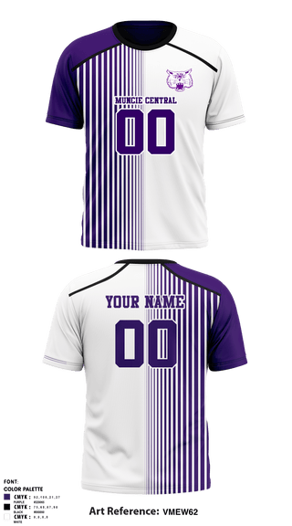 Short Sleeve Performance Shirt, Muncie Central High School Volleyball, Men's Volleyball, Teamtime, Team time, sublimation, custom sports apparel, team uniforms, spirit wear, spiritwear, sports uniforms, custom shirts, team store, custom team store, fundraiser sports, apparel fundraiser