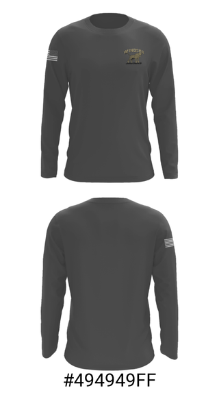 Long Sleeve Performance Shirt, Windsor High School Golf, Golf, Teamtime, Team time, sublimation, custom sports apparel, team uniforms, spirit wear, spiritwear, sports uniforms, custom shirts, team store, custom team store, fundraiser sports, apparel fundraiser