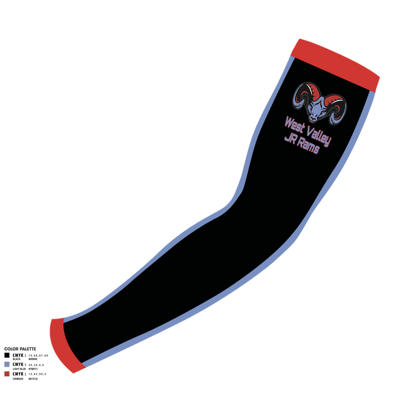 Arm Sleeve, West Valley JR Rams, Football, Teamtime, Team time, sublimation, custom sports apparel, team uniforms, spirit wear, spiritwear, sports uniforms, custom shirts, team store, custom team store, fundraiser sports, apparel fundraiser