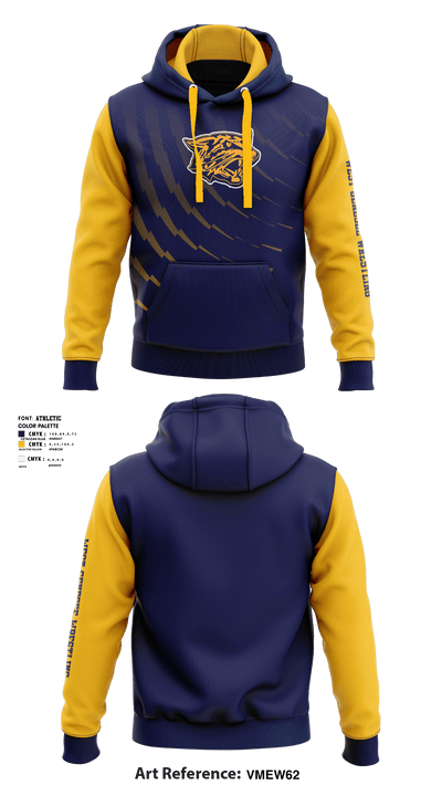 West Genesee Senior High School Wrestling 22664786 Hoodie - 1