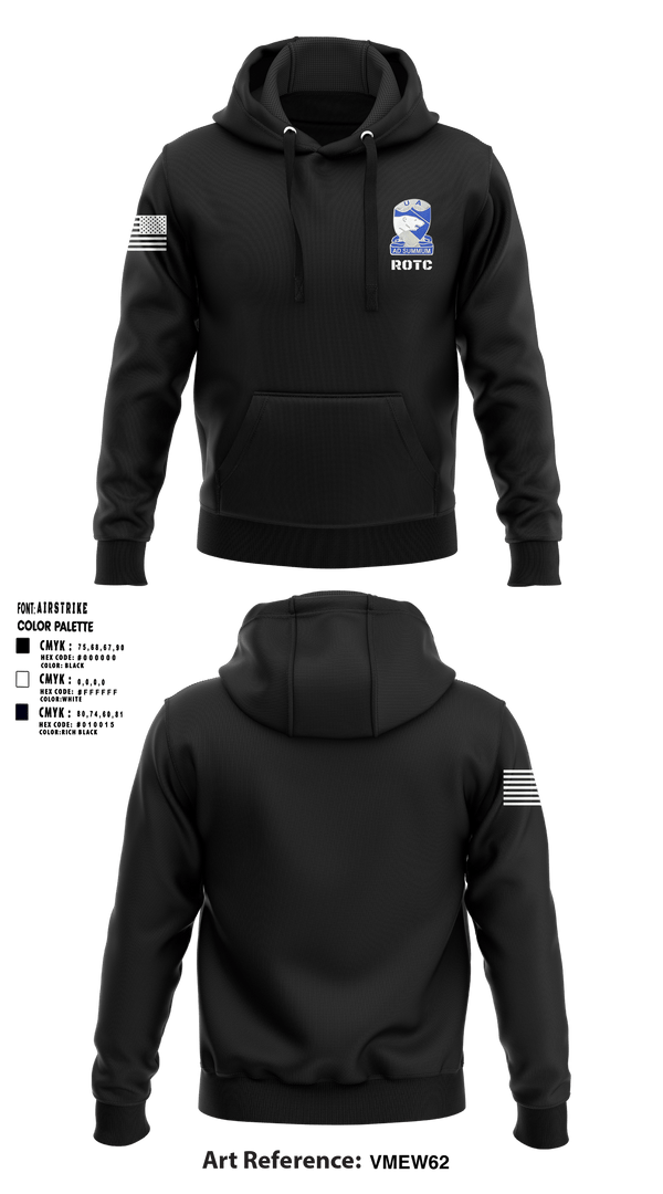 Hoodie, ARMY ROTC, Army, Teamtime, Team time, sublimation, custom sports apparel, team uniforms, spirit wear, spiritwear, sports uniforms, custom shirts, team store, custom team store, fundraiser sports, apparel fundraiser
