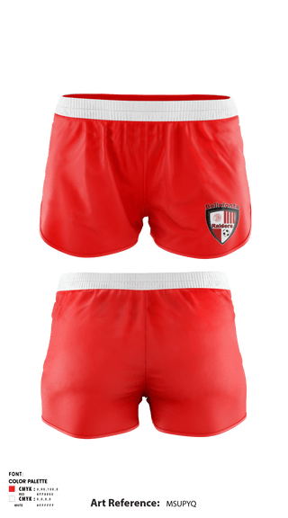 Womens Soccer Shorts, Bellefonte Area High School Soccer, Women's Soccer, Teamtime, Team time, sublimation, custom sports apparel, team uniforms, spirit wear, spiritwear, sports uniforms, custom shirts, team store, custom team store, fundraiser sports, apparel fundraiser