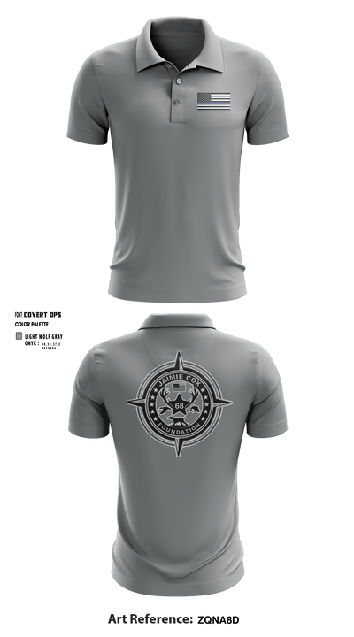 Jaimie Cox Foundation 83768320 Short Sleeve Performance Polo - 2