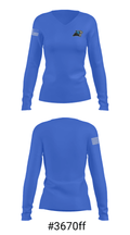 Washington County High School Basketball 52646337 Women's Long Sleeve V-neck Shirt - 20