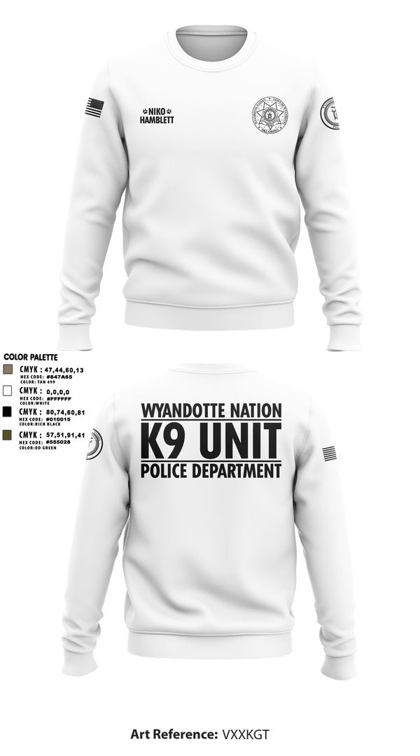 Crew Neck Sweatshirt, , Police, Teamtime, Team time, sublimation, custom sports apparel, team uniforms, spirit wear, spiritwear, sports uniforms, custom shirts, team store, custom team store, fundraiser sports, apparel fundraiser