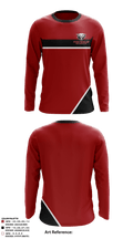 Paso Robles High School 46323233 Long Sleeve Performance Shirt - 1