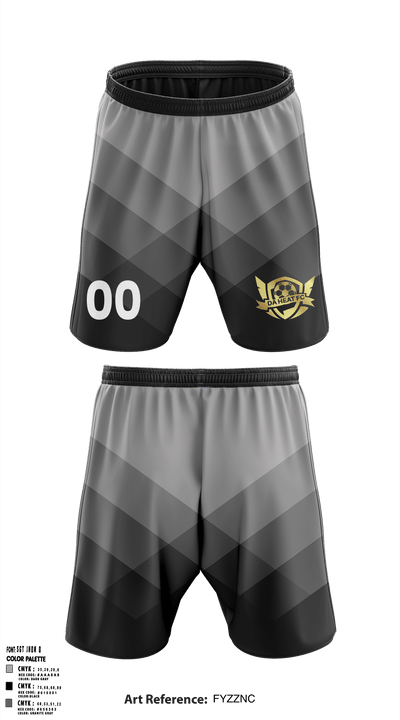 DA HEAT FC 42627716 Athletic Shorts With Pockets - 3