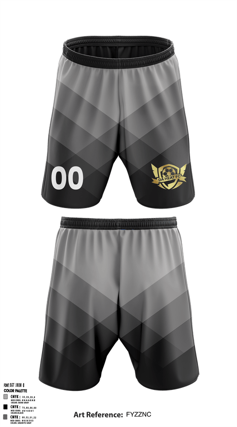 Athletic Shorts With Pockets, DA HEAT FC, Spirit Store, Teamtime, Team time, sublimation, custom sports apparel, team uniforms, spirit wear, spiritwear, sports uniforms, custom shirts, team store, custom team store, fundraiser sports, apparel fundraiser