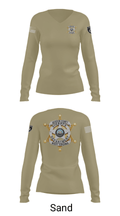 Jackson County Sheriff's Department Criminal Investigations 68509731 Women's Long Sleeve V-neck Shirt - 42
