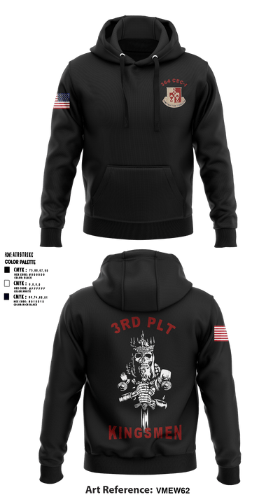 3rd plt kingsmen 28841711 Hoodie - 2