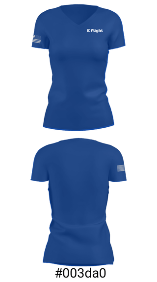 Women's Short Sleeve Vneck Shirt, , Air Force, Teamtime, Team time, sublimation, custom sports apparel, team uniforms, spirit wear, spiritwear, sports uniforms, custom shirts, team store, custom team store, fundraiser sports, apparel fundraiser