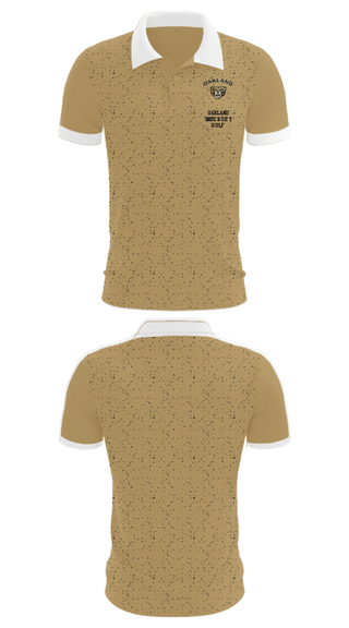 Short Sleeve Performance Polo, Oakland University Golf, Golf, Teamtime, Team time, sublimation, custom sports apparel, team uniforms, spirit wear, spiritwear, sports uniforms, custom shirts, team store, custom team store, fundraiser sports, apparel fundraiser